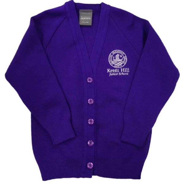 Kents Hill Junior Academy - Knitted Cardigan, Kents Hill Junior Academy