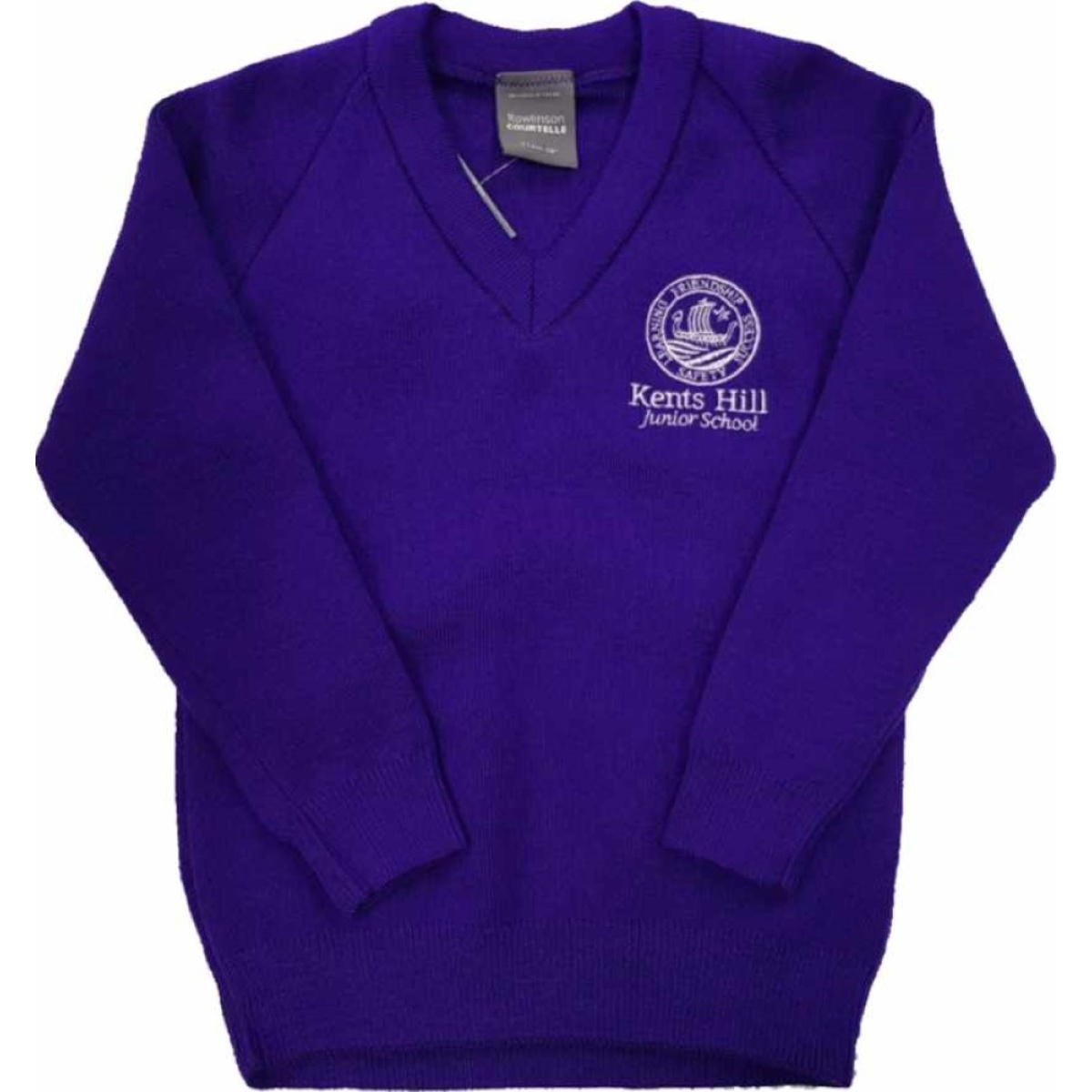 Kents Hill Junior Academy - Knitted V Neck, Kents Hill Junior Academy