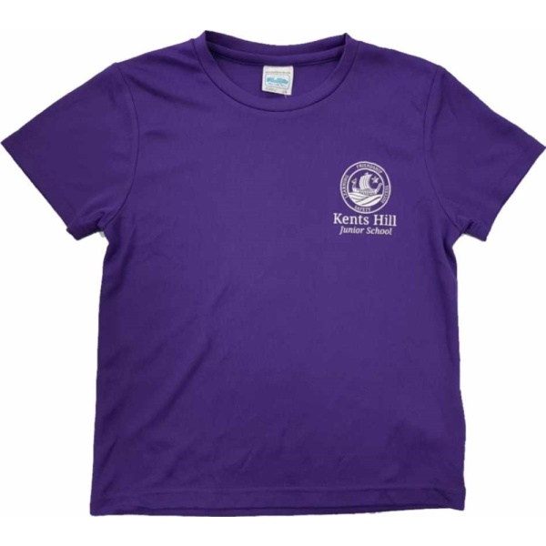 Kents Hill Junior Academy - PE T-shirt, Kents Hill Junior Academy