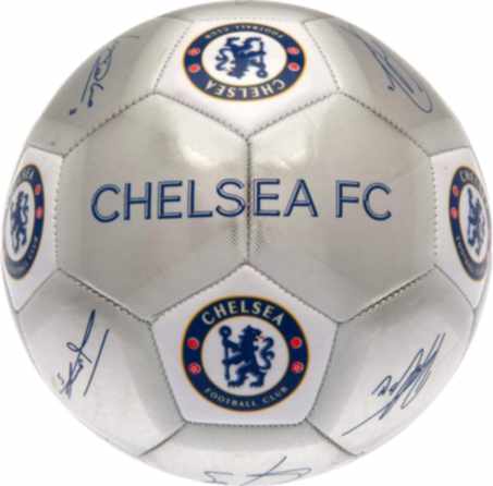 Chelsea Signature Ball Silver, Football Souvenirs, Souvenirs
