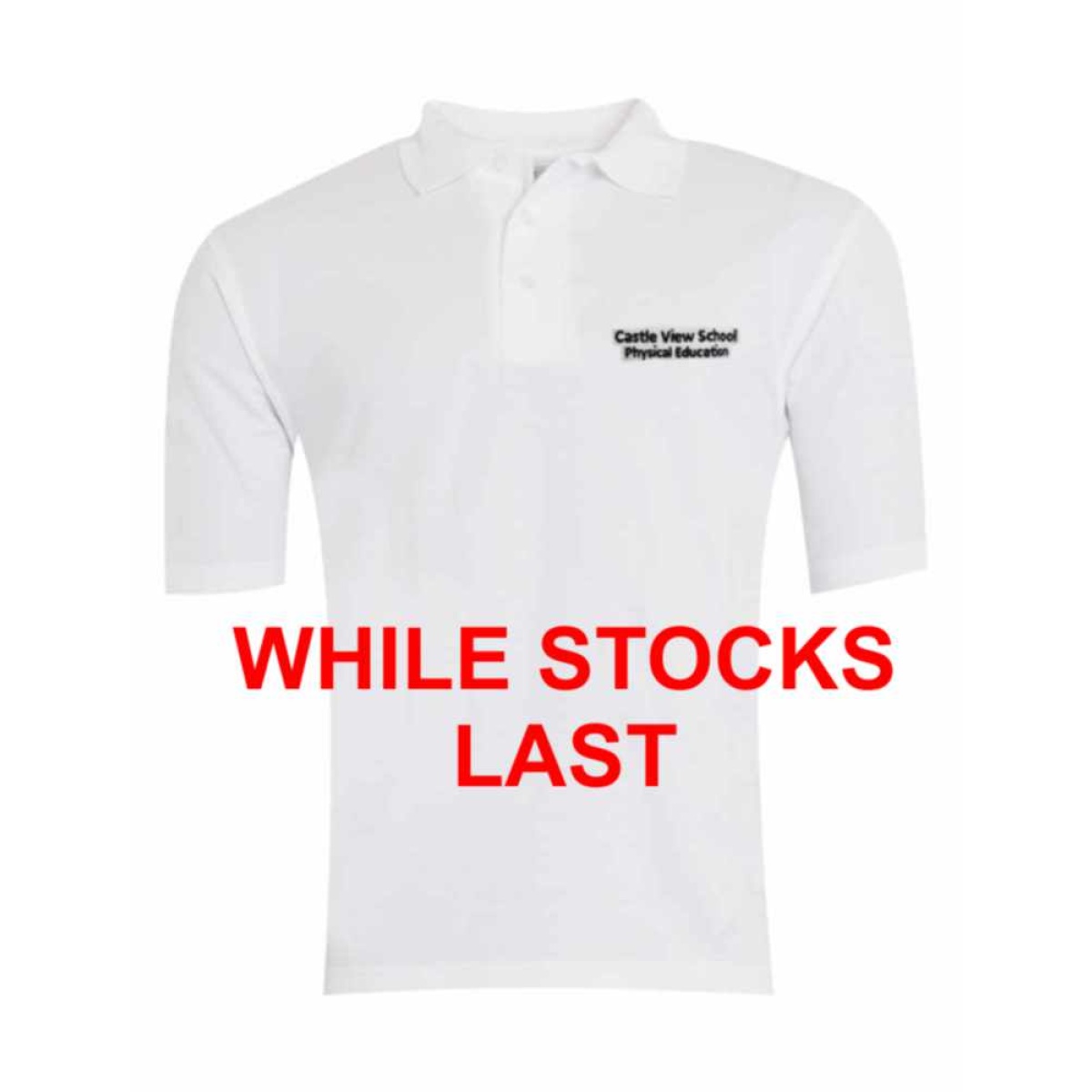 Castle View School - PE Polo T - Woodbank, Castle View School