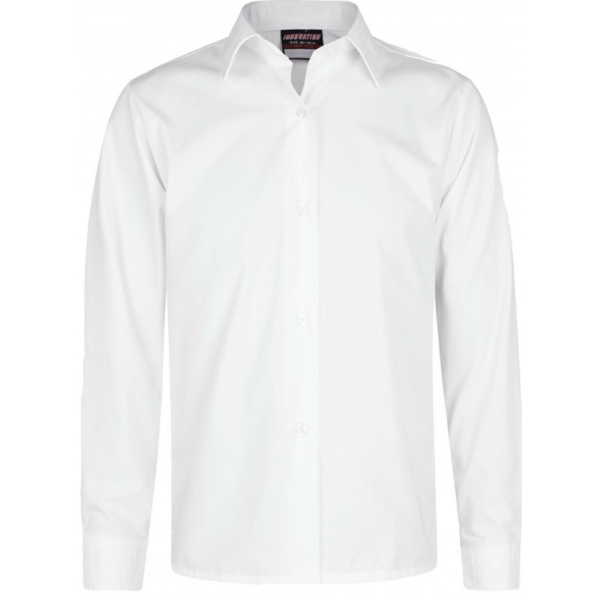Blouse - White - Twin Pack - L/Sleeve - Innovation, James Hornsby School, Kents Hill Junior Academy, King John School, Kingston School, Lubbins School, Phoenix School, Thundersley School, Winter Gardens Academy, Beauchamps High School, Shirts & Blouses, Castle View School, Cornelius Vermuyden