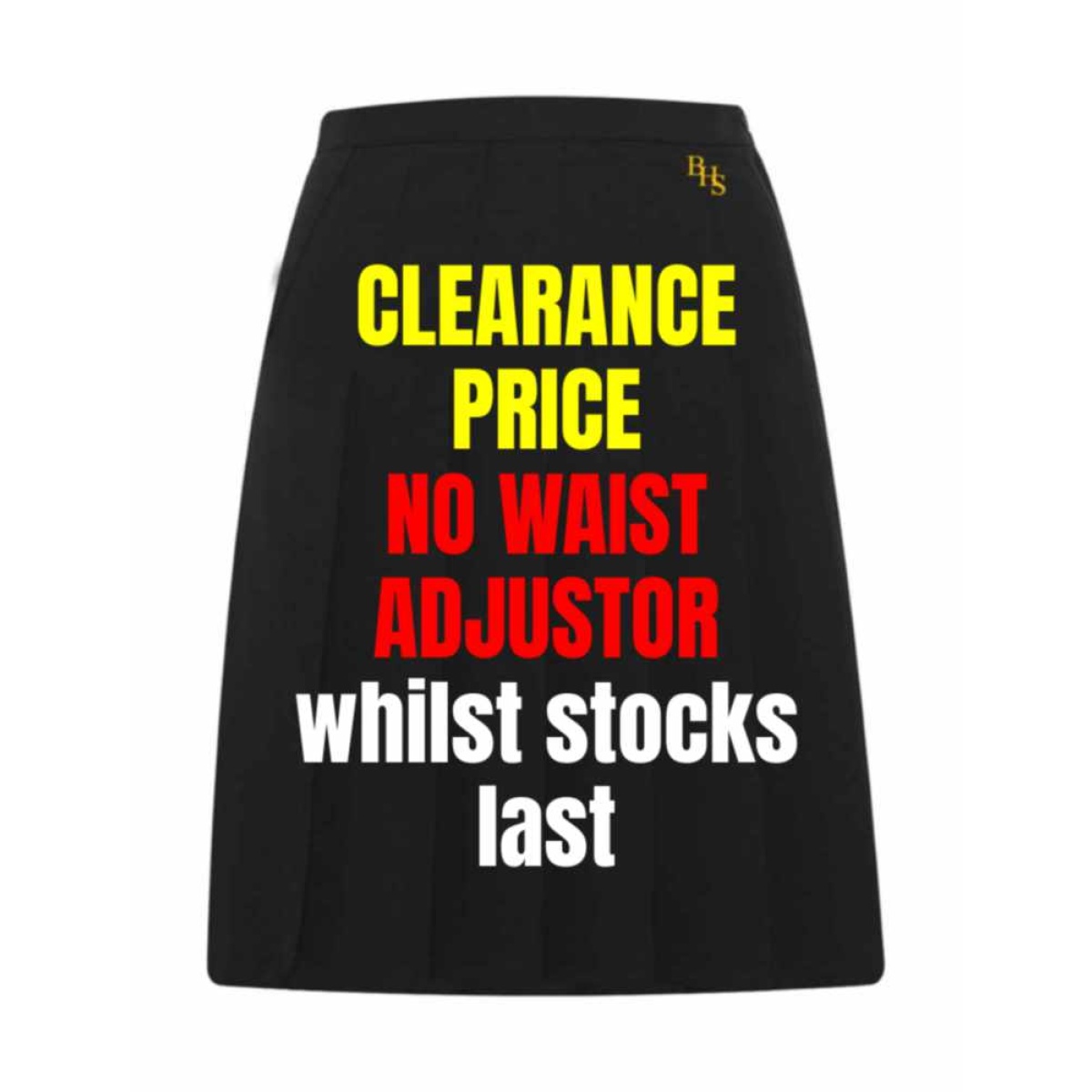 Beauchamps - CLEARANCE - NO WAIST ADJUSTOR Skirt, Beauchamps High School