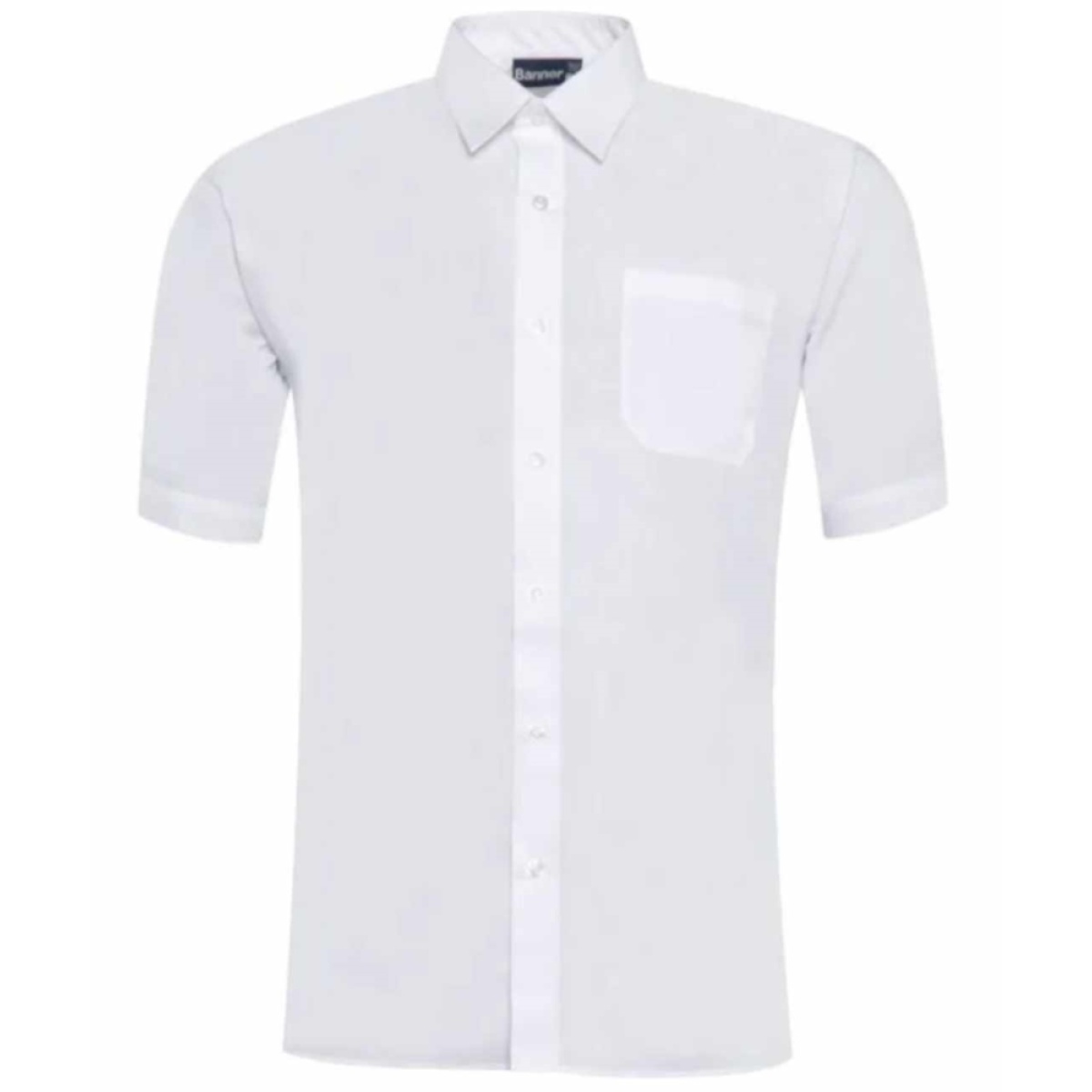 Regular Fit Twin Pack Short Sleeved Shirts, Appleton School, James Hornsby School, King John School, Shirts & Blouses, Castle View School, Cornelius Vermuyden