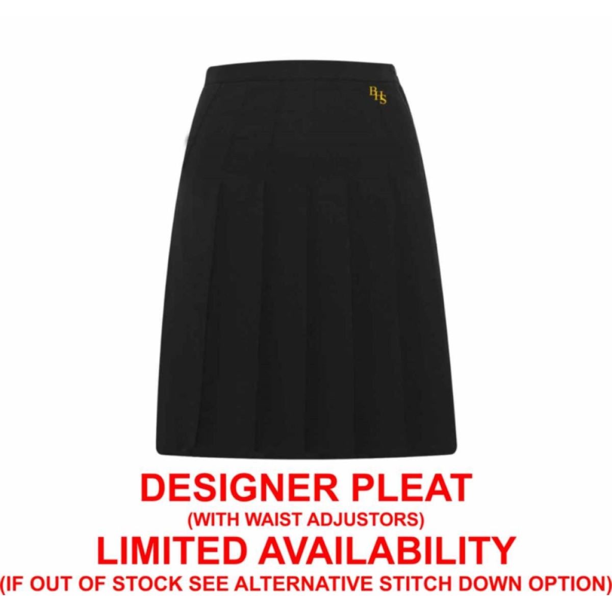 Beauchamps - Girls Designer Pleated Skirt, Beauchamps High School