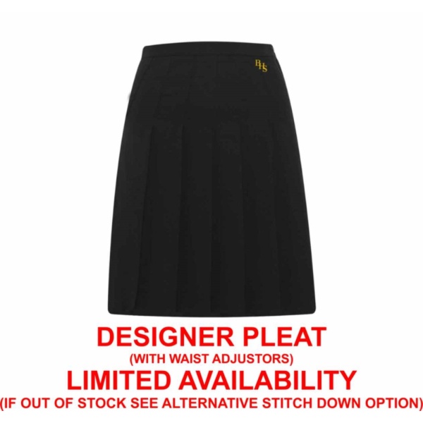 Beauchamps - Girls Designer Pleated Skirt, Beauchamps High School