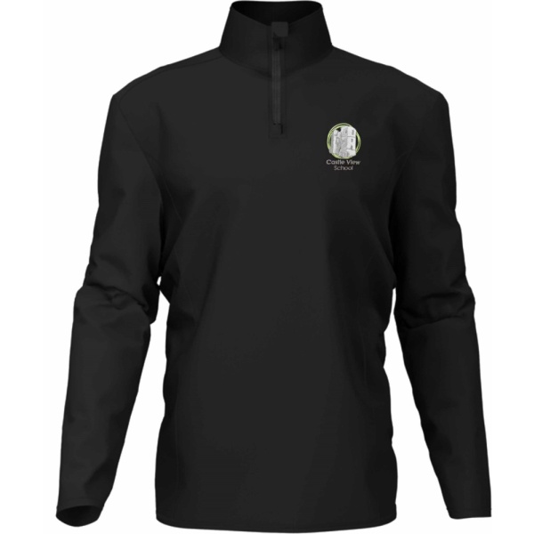 Castle View School - 1/4 Zip PE Top, Castle View School
