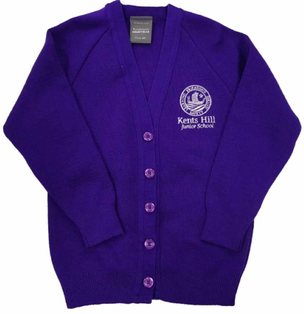 EskimoST-1451_1-10.jpg Kents Hill Junior Academy - Knitted Cardigan, Kents Hill Junior Academy