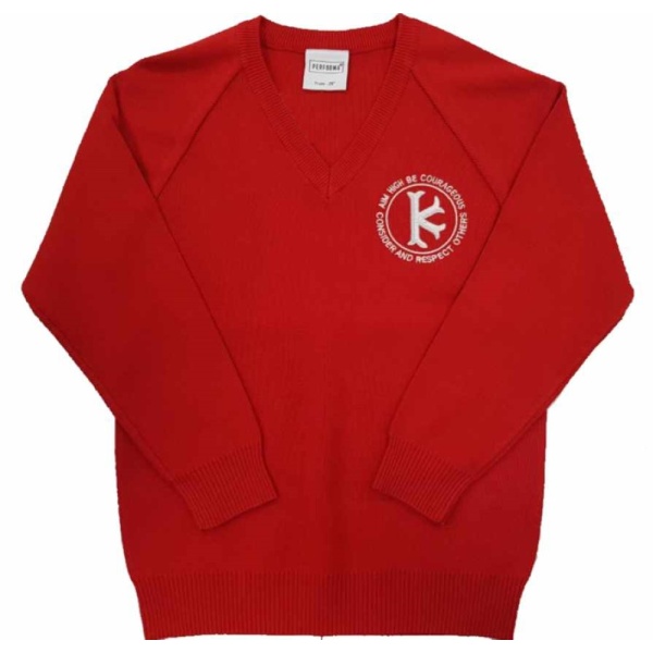 Kingston Primary School - Knitted V Neck, Kingston School