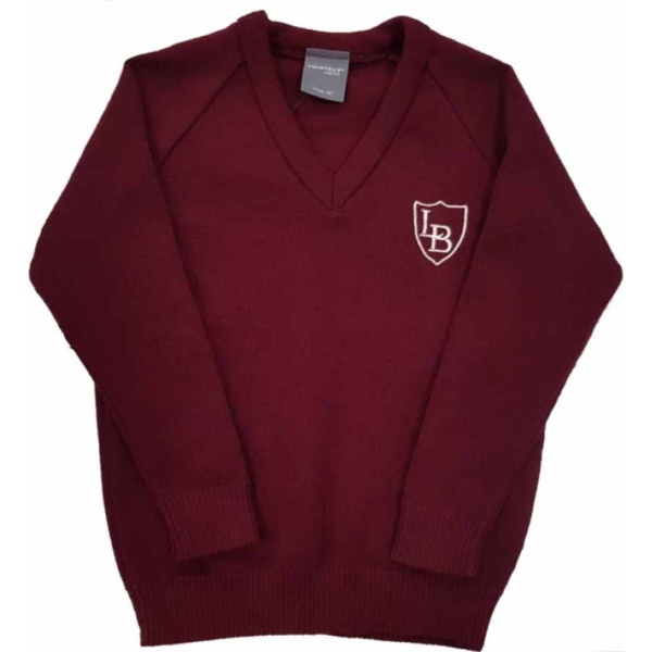 Leigh Beck Juniors - Knitted V Neck, Leigh Beck Junior School