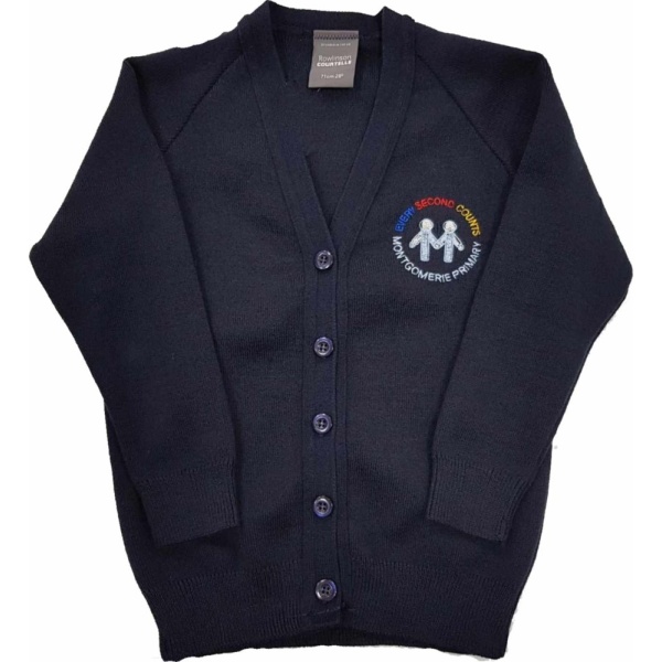 Montgomerie Primary - Knitted Cardigan, Montgomerie School