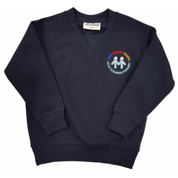 Montgomerie Primary - Sweat V Neck, Montgomerie School