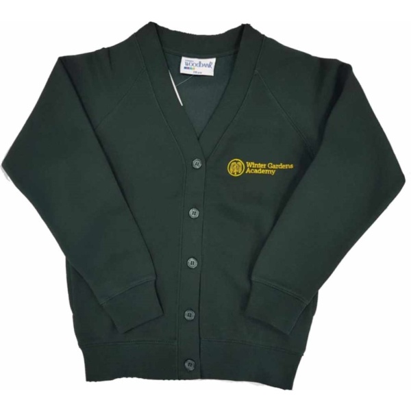 Winter Gardens Academy - Sweat Cardigan, Winter Gardens Academy