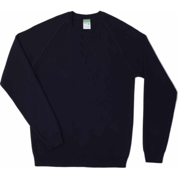 Knitted V Neck P50, James Hornsby School, Beauchamps High School, Knitwear, Castle View School, Appleton School