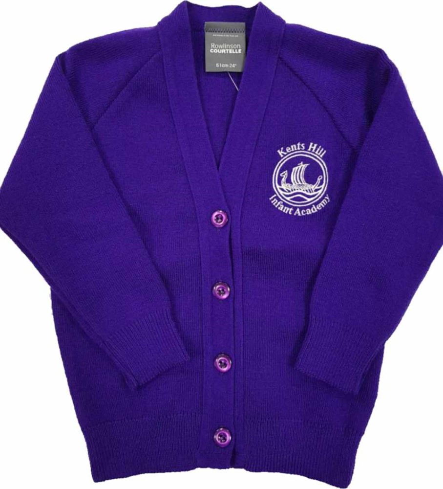 EskimoST-2348_1-10.jpg Kents Hill Infant Academy - Knitted Cardigan, Kents Hill Infant Academy
