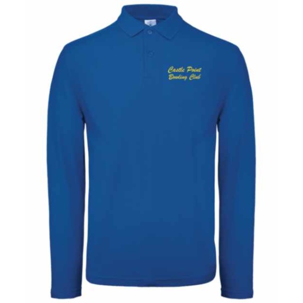 Castle Point Bowling Club - Long sleeve polo - unisex, Castle Point Bowling Club