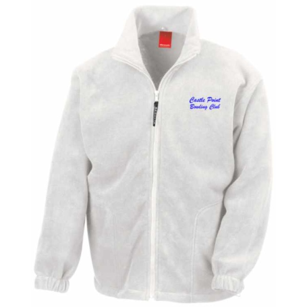 Castle Point Bowling Club - Full Zip Fleece Jacket, Castle Point Bowling Club