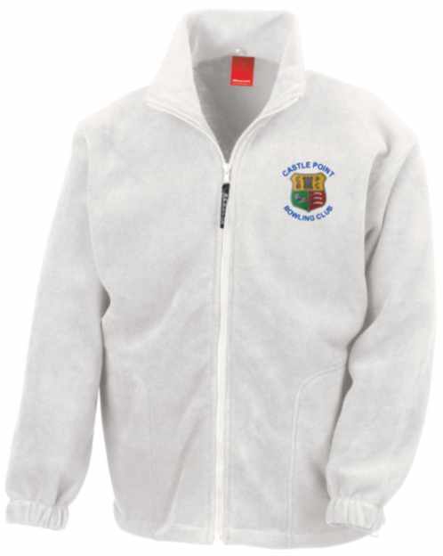 EskimoST-3923_3-10.jpg Castle Point Bowling Club - Full badge Polar Fleece Jacket, Castle Point Bowling Club
