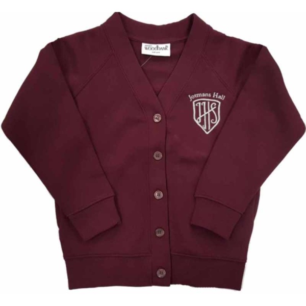Jotmans Hall School - Sweatshirt Cardigan, Jotmans Hall School