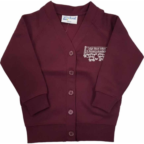Leigh Beck Infant School - Sweat Cardigan, Leigh Beck Infants School
