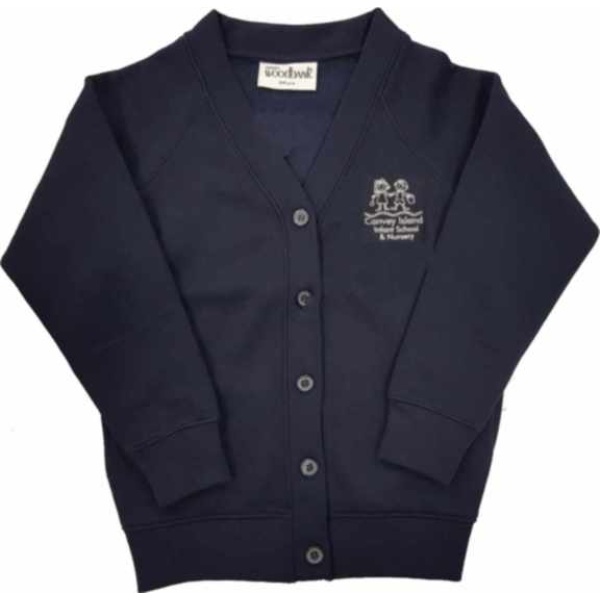 Canvey Island Infants - Cardigan Sweat - Woodbank, Canvey Island Infants