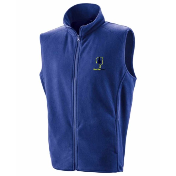 Music Man Project - Essex - Fleece Bodywarmer, Music Man Project - Essex