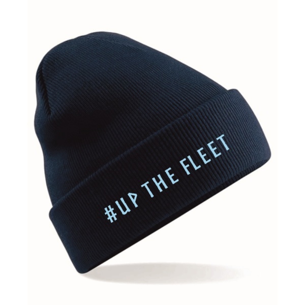 Benfleet FC - #UP THE FLEET knitted beanie, Benfleet FC