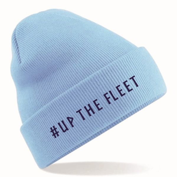 Benfleet FC - #UP THE FLEET knitted beanie, Benfleet FC