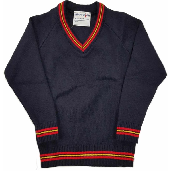 Holy Family School - Knitted V Neck, Holy Family School
