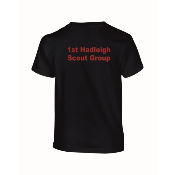 1st Hadleigh Scouts - Crew T-shirt, 1st Hadleigh Scout Group