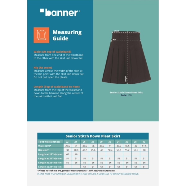 Beauchamps - Girls Designer Pleated Skirt, Beauchamps High School